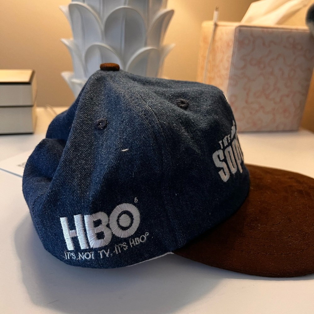 Tombolo X The Sopranos Denim and Brown Suede - Picture 2 of 3